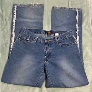 Route 66 Denim Jeans – Size 8, frayed seams, 1980’s